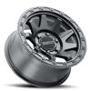 MR317 17x9 -12mm Offset 5x5 71.50mm CB Matte Black Wheel