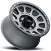 MR305 NV 17x8.5 / 0mm Offset / 6x135 BP / 94mm CB / Ti. - Matte Black Lip Wheel