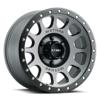 MR305 NV 18x9 / +25mm Offset / 5x150 BP / 116.5mm CB / Ti. - MT Black Lip Wheel