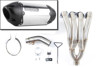 S1R "Black" Aluminum Full Exhaust - For 08-20 Yamaha YZF R6