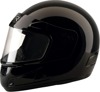 Youth Strike Full Face Snow Helmet Gloss Black Y-Small/Medium