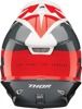 Red/Black Sector Fader Helmet - Medium