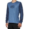 100% Airmatic Long Sleeve Men's Jersey in Slate Blue, Medium