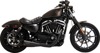 Vance & Hines HD Sportster 04-13 SS 2-1 Black Full System Exhaust