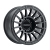 MR314 17x7.5 +25mm Offset 6x5.5 106.25mm CB Matte Black Wheel