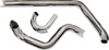 Dual Chrome Full Exhaust - For 97-06 Harley FXST FLST