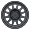 MR704 17x8.5 0mm Offset 8x6.5 130.81mm CB Matte Black Wheel