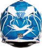 F.I. Agroid Camo Blue White Helmet Youth LG