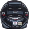 FX-99 Full Face Street Helmet Matte Black/Gray Small