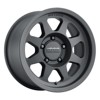 MR701 17x7.5 +30mm Offset 5x108 63.4mm CB Matte Black Wheel