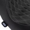 Seat Predator III Black w/ Silver Stitching - For 18-23 HD FLSB FXLR/S/ST