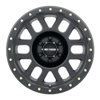 MR309 Grid 17x8.5 0mm Offset 6x120 83mm CB Matte Black Wheel