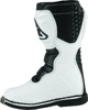 Answer AR1 Boot Black/White Youth Size 1 - Youth motocross boots in Black/White, Size 1