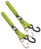 Standard Tie Downs - Pair - 1" x 72" Green