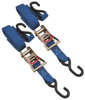 Ratchet Tie Downs - Pair - 1-1/2" x 84" Blue