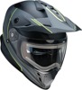 Range Bladestorm Dual-Sport Snow Helmet X-Large - Gray/Black/Yellow