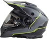 Range Bladestorm Dual-Sport Snow Helmet X-Large - Gray/Black/Yellow