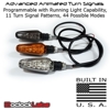 Advanced Programmable Animated Front Turn Signals - for Suzuki DRZ400 S/SM