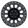 MR315 17x8.5 0mm Offset 8x6.5 130.81mm CB Matte Black Wheel