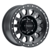 MR315 17x8.5 0mm Offset 8x6.5 130.81mm CB Matte Black Wheel