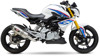 R-77 Works Full Exhaust - Stainless Steel - For 18-19 BMW G310GS/R