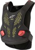 Alpinestars Sequence Chest Protector Black/Red XL/2X - Highly protective chest gear by Alpinestars