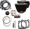 S&S Cycle 131" Big Bore Kit Black Granite Fits Milwaukee-Eight