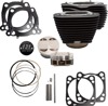 S&S Cycle 131" Big Bore Kit Black Granite Fits Milwaukee-Eight