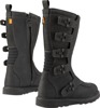 ICON Elsinore 2 Boots Black Size 12 - Premium motorcycle boots in black, size 12