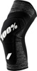 100% Ridecamp Knee Guards Grey/Black Large