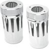 Deep Cut Aluminum Fork Boot Covers - Fits various 86-16 Harley Davidson models