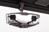 Halo-RA LED Rear View Mirror w/ Multimode lighting & Cast Aluminum Bezel - Fits Can-Am Defender Factory Header Panel