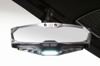 Halo-RA LED Rear View Mirror w/ Multimode lighting & Cast Aluminum Bezel - Fits Can-Am Defender Factory Header Panel