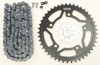 V3 Chain & Sprocket Kit Black SX Chain 520 15/45 Black Steel - For 06-10 Suzuki GSXR600