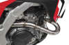 RS9T Stainless Steel Full Exhaust - Dual Muffler w/ Carbon Tips - For 17-20 Honda CRF450R CRF450RX