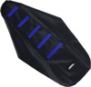 Black/Blue Ribbed Seat Cover - For 02-20 Yamaha YZ85