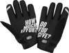 100% Men's Brisker Cold-Weather Gloves Black 2XL - Off-Road/ATV/Motocross