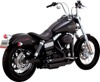 Vance & Hines HD Dyna 12-17 Shortshots Staggered Black PCX Full System Exhaust