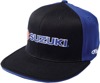 Men's Suzuki Team Hat - Suzuki Team Hat Blkblu L/Xl