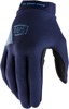 100% Women's Ridecamp Glove Navy/Slate - Size L