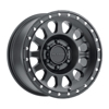 MR315 17x8.5 0mm Offset 6x120 67mm CB Matte Black Wheel