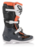 Youth Tech 7S Boots Black/Grey/White/Fluorescent Orange US Y-08