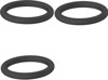 3 Pack Drain Plug O-Ring - #013 (7/16id 9/16od) Mil. Spec. Fluorocarbon Rubber - Replaces Harley # 11105