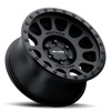 MR305 NV 17x8.5 0mm Offset 8x6.5 130.81mm CB Matte Black/Gloss Black Wheel