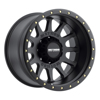 MR605 NV 20x10 -24mm Offset 8x170 124.9mm CB Matte Black Wheel