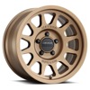 MR703 17x7.5 +50mm Offset 5x130 78.1mm CB Method Bronze Wheel