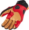 Hypersport Leather Cold Weather Short Cuff Gloves - Red Men's 2X-Large