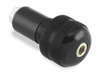 Anti Vibration Motorcycle Bar Ends - 1" - Black