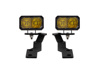 16-21 Toyota Tacoma Stage Series 2in LED Ditch Light Kit - Yellow Pro Combo