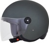 FX-143 3/4 Open Face Helmet Gray w/Smoke Shield Medium